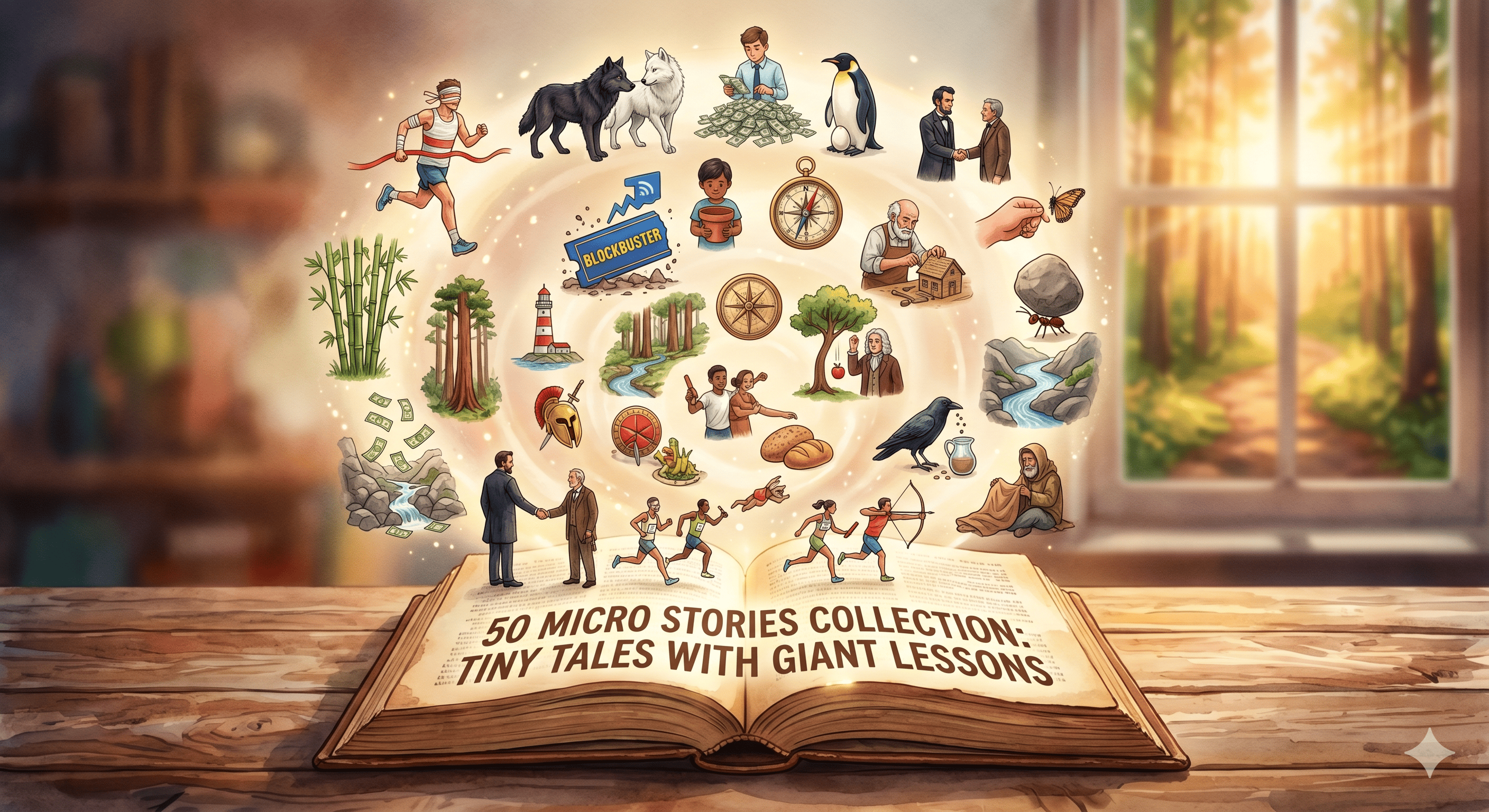 50 Must-Read Very Short Stories: Powerful Narratives for an Instant Mindset Shift