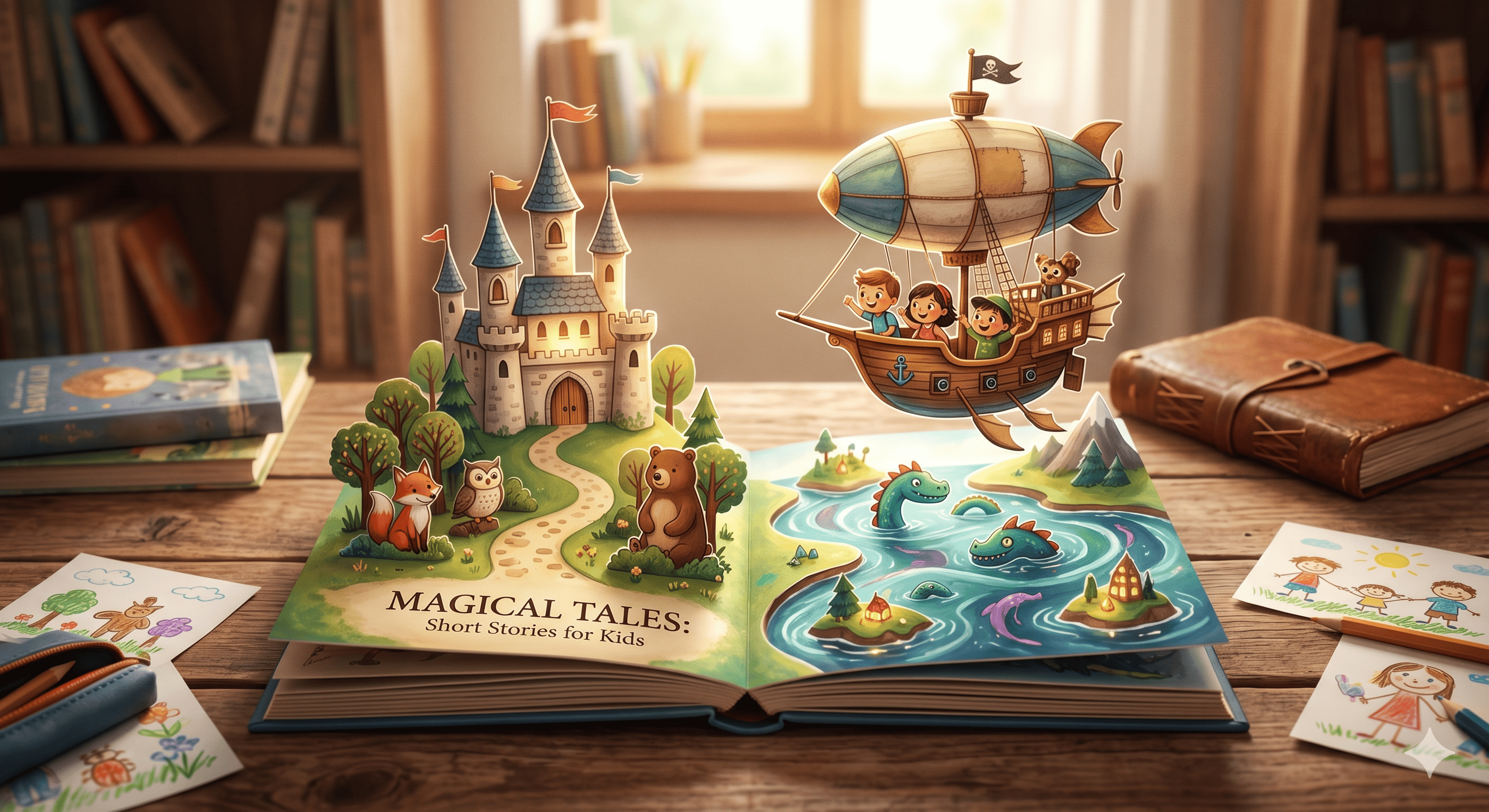 Short stories for kids blog feature image